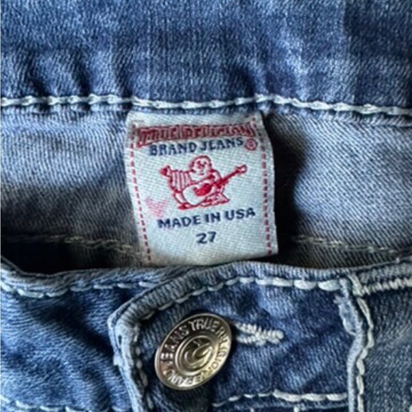 True Religion Low Rise Big T Skinny Stretch Jeans - Picture 6 of 7